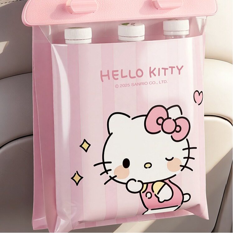 Kitty猫悬挂车载垃圾袋汽车