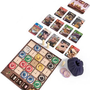 璀璨桌游卡牌宝石两人对决Duel英文版桌游情侣休闲双人德式轻策