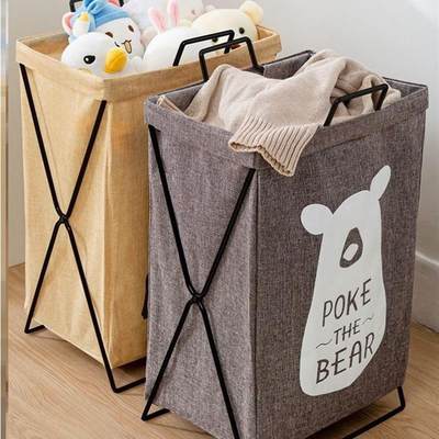 Foldable laundry basket Storage basket Toy storage basket