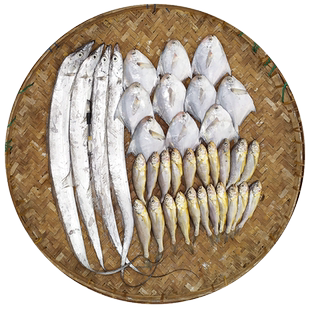 海鲜礼包水产鲜活套餐舟山带鱼鲳鱼小黄鱼东海鲜活海鲜大礼包包邮