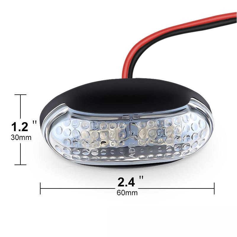 货源4灯led高亮灯珠12V 24V卡车货车尾灯信号灯警示侧边灯