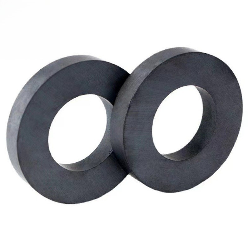 磁铁直供铁氧体圆环磁环环形黑色各种规格吸铁石强磁磁吸磁钢