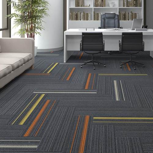 办公室地毯 商用地毯 满铺方块地毯 地毯地垫定制