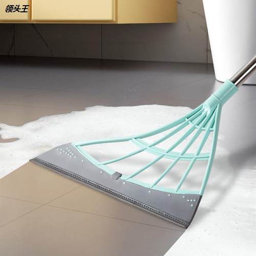 硅胶魔术扫把拼接款擦玻璃窗户卫生间刮水器扫地干湿两用不沾头发
