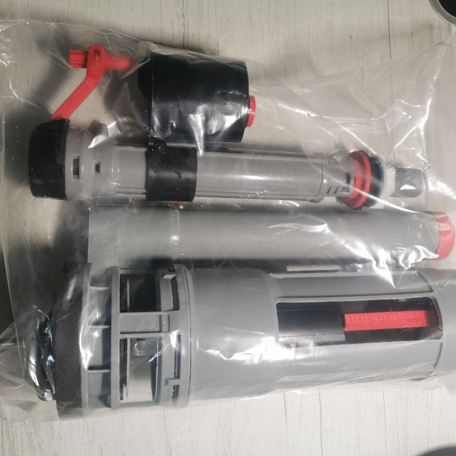 马桶坐便水箱配件双按排水马桶进水阀冲水阀洁具配件塑料洁具配件
