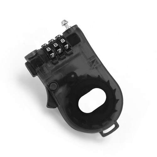 摩托车电动车头盔锁 可伸缩钢丝绳钢丝钢缆密码锁定制