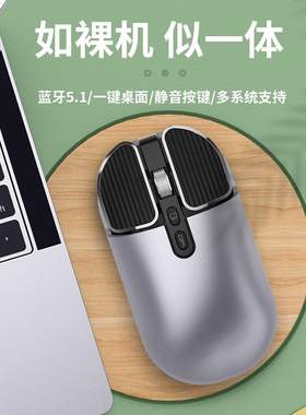 跨境无线鼠标可充电式蓝
