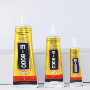 工厂E8000胶水手机屏幕手机壳DIY胶耳机皮革衣服布贴胶亚克力定制