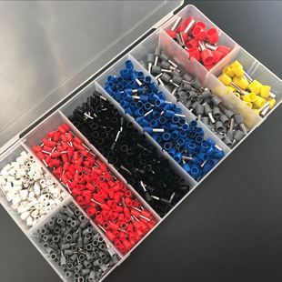 连接端子组合可定 防水盒装 电商 1200管型冷压接线端子