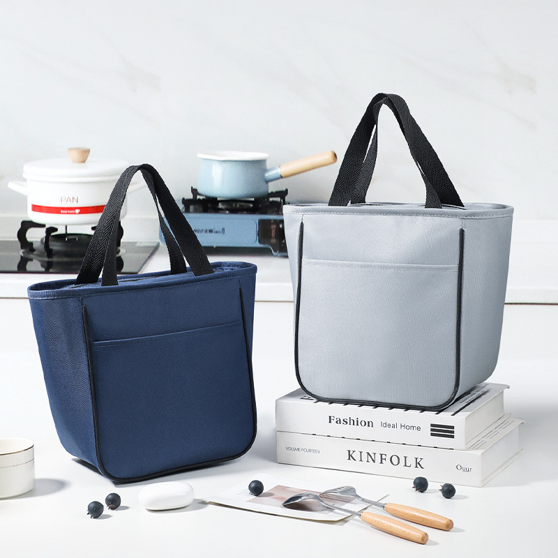 新款外出游玩带饭午餐包保鲜保冷冰包上班族手提便携饭盒保温袋