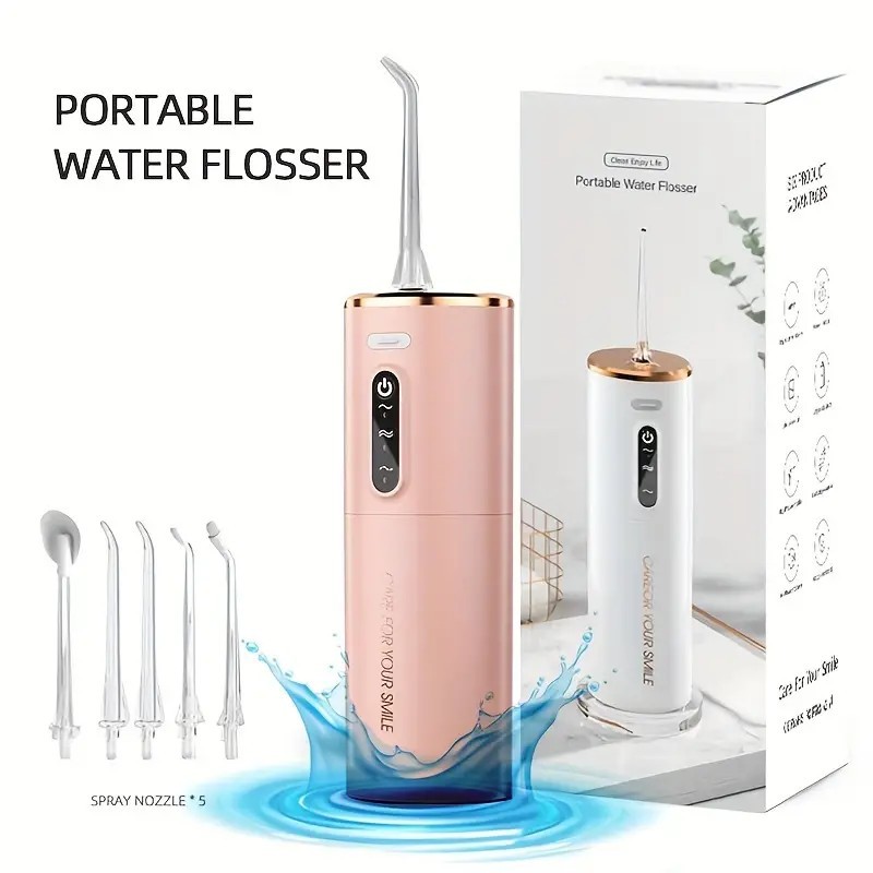 新款家用冲牙器电动便携式去牙结石洗牙神器洁牙器水牙线热销