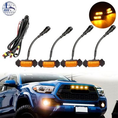 TACOMA中网小黄灯塔科马日行灯led雾灯塔库玛中网灯通用改饰装灯