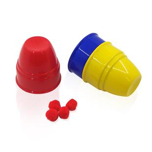 三仙归洞 大中小号 塑料魔术道具魔术玩具三仙杯三杯魔球定制