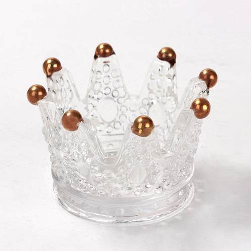 欧式复古浮雕烛台皇冠摆件桌面收纳烟灰缸化妆笔架卧室装饰品定制