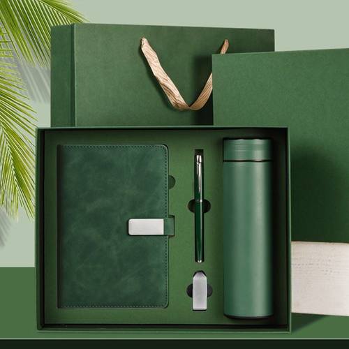 笔记本保温杯礼盒套装定制可印logo高颜值商务办公礼品高档伴手礼