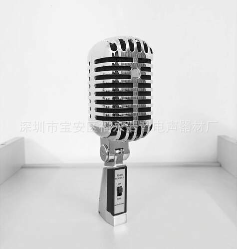 复古麦克风有线动圈歌主