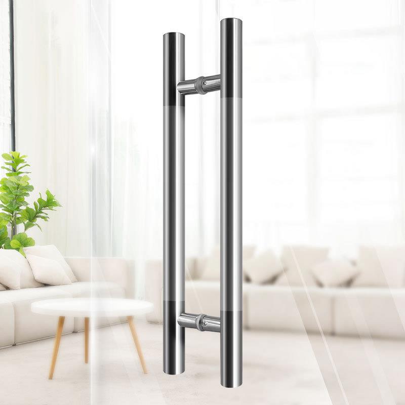 现代简约与众不同不锈钢中沙抛光玻璃门拉手酒店大门拉手多规格定