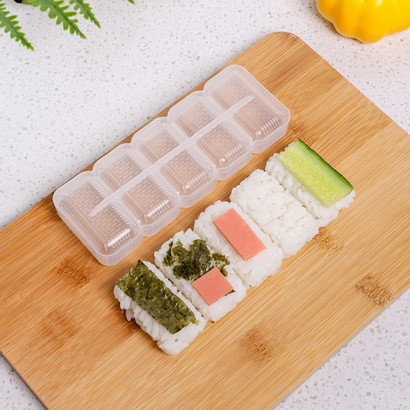 创意卡通饭团模具便当五连体DIY寿司模具紫菜包饭团神器热销