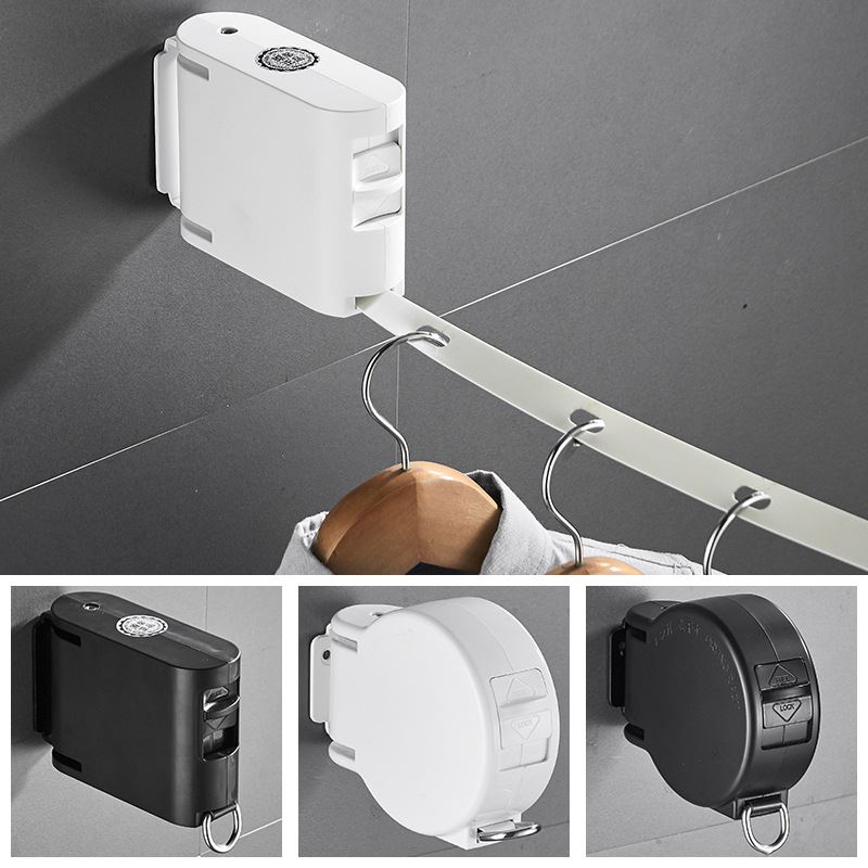 阳台伸缩晾衣绳室内户外晾衣挂架酒店卫生间晾衣绳宾馆隐形晾衣绳