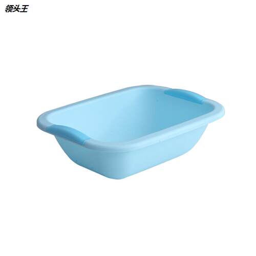 家用塑料脸盆长方形多用盆大号厨房洗菜盆加厚洗衣盆子婴儿洗脸盆