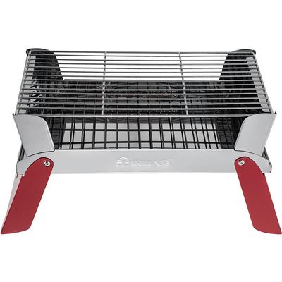BBQ烧烤工具家用案台形不锈钢折叠烧烤炉户外烧烤架