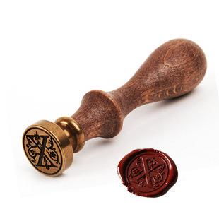 火漆字母印章 单印章 字母封印 封口 印章定制