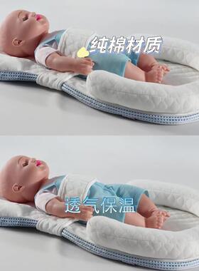 便捷式折叠防压婴儿床中床新生儿宝宝隔离仿生外出旅行婴儿床定制