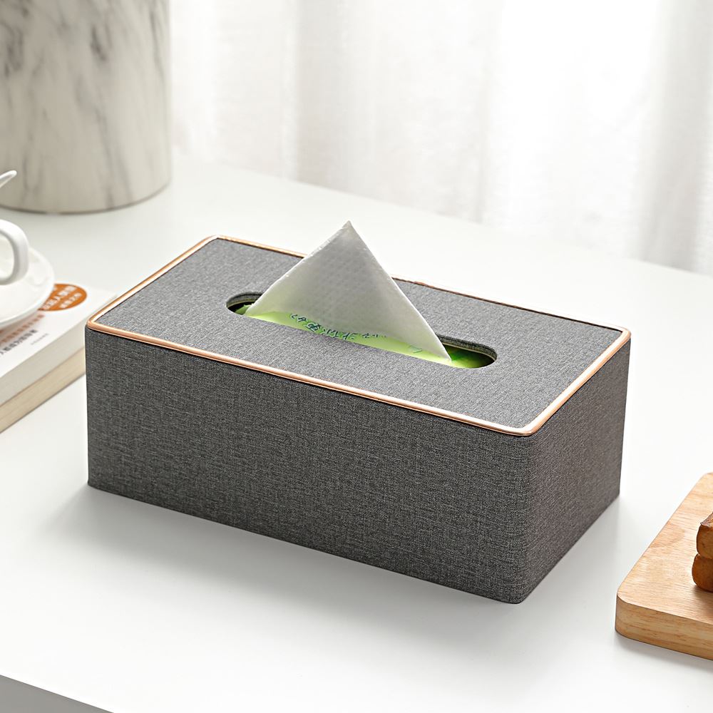 现代简约纸巾盒皮家用客厅餐厅桌面抽纸盒茶几广告餐巾纸抽盒商用