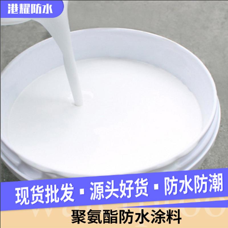 厂货大量外墙房顶裂缝漏水补漏彩色液体涂料 聚氨酯防水涂料定制