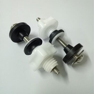 坐便器盖板安装螺丝 分体马桶水箱配件坐式水箱固定螺丝螺母简约