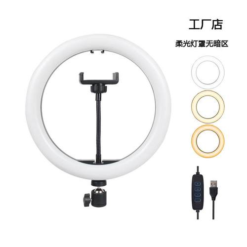 10寸无暗区直播补光灯26c