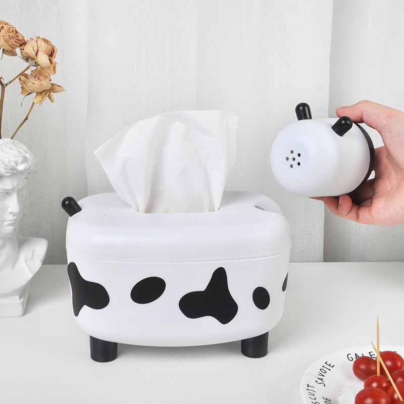 小牛纸巾盒牙签抽客厅卧