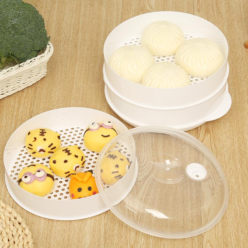 微波炉专用蒸笼蒸盒热馒头加热容