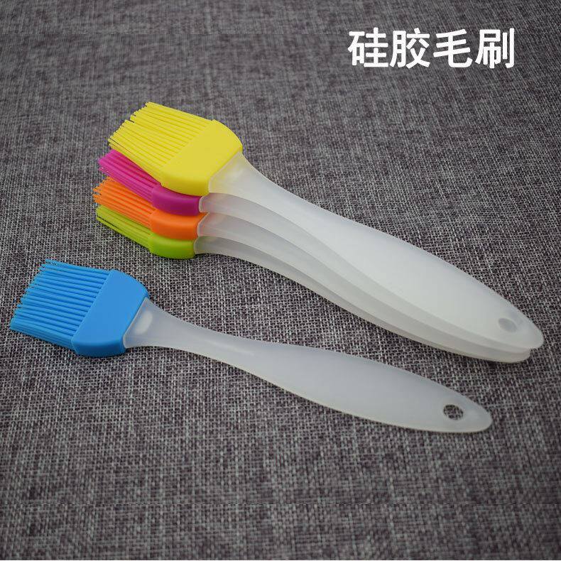 加厚加密大号硅胶刷抹油刷扫厨房蛋糕烘焙工具BBQ烧烤毛刷