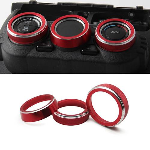 适用于JIMNY JB64W 新吉姆尼汽车改装空调旋钮铝金圈