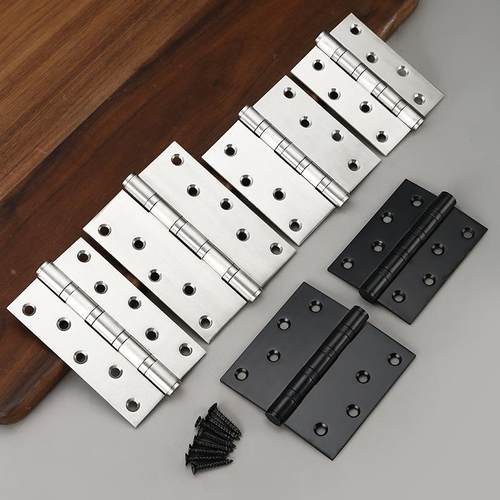 不锈钢国标合页 201/平开4寸5寸加厚木门房门443 543合页铰链定制