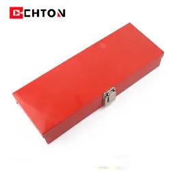 12件套铬钒钢汽修快速光柄棘轮扳手两用扳手接杆套筒铁盒工具套装