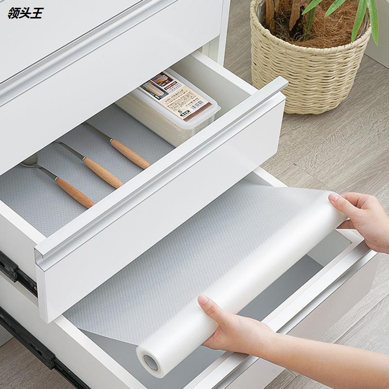 厨房抽屉垫纸橱柜防潮贴纸防油防水垫衣柜鞋柜免粘防尘垫子