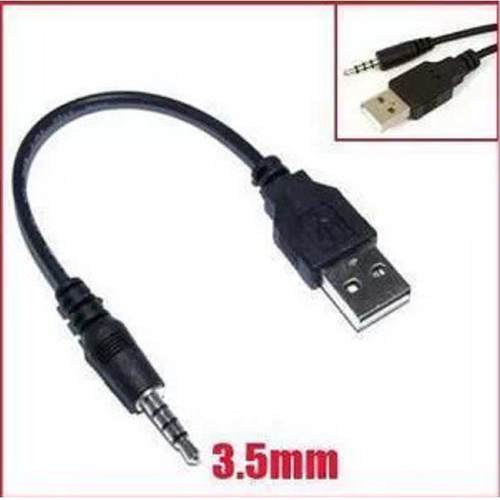 0.2米UBS公转3.5音频线3.5转USB3.5公对USB公转换线 数据线 连接定制