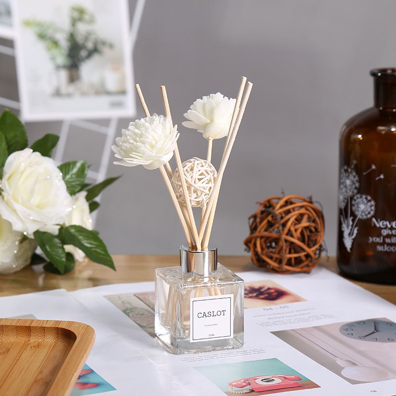 新款四方瓶无火香薰精油套装 室内空气清新剂香包香薰