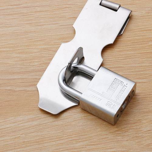 30MM仿不锈钢四方锁叶片挂锁网吧机箱锁学生宿舍锁具定制