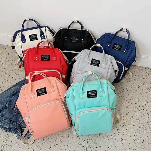 2027夏新款妈咪包孕妇待产包奶瓶保温包简约时尚手提双肩背包