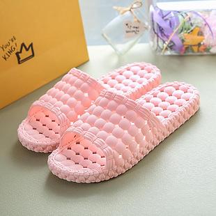 夏漏水家居室内防滑男女士情侣厚软底塑料pvc凉拖鞋 浴室拖鞋 酒店