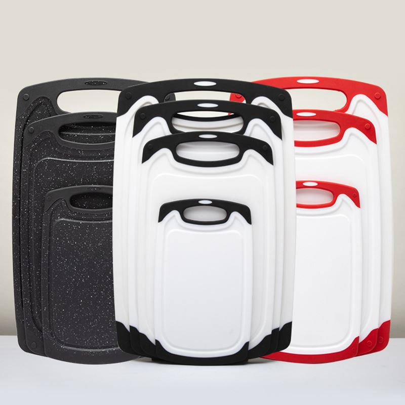 爆款便携厨房多功能双面pp塑料菜板壁挂式案板切菜切肉砧板