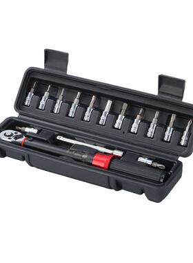 扭力扳手15件套1-25Nm 自行车维修可调式力矩扳手公斤扳手