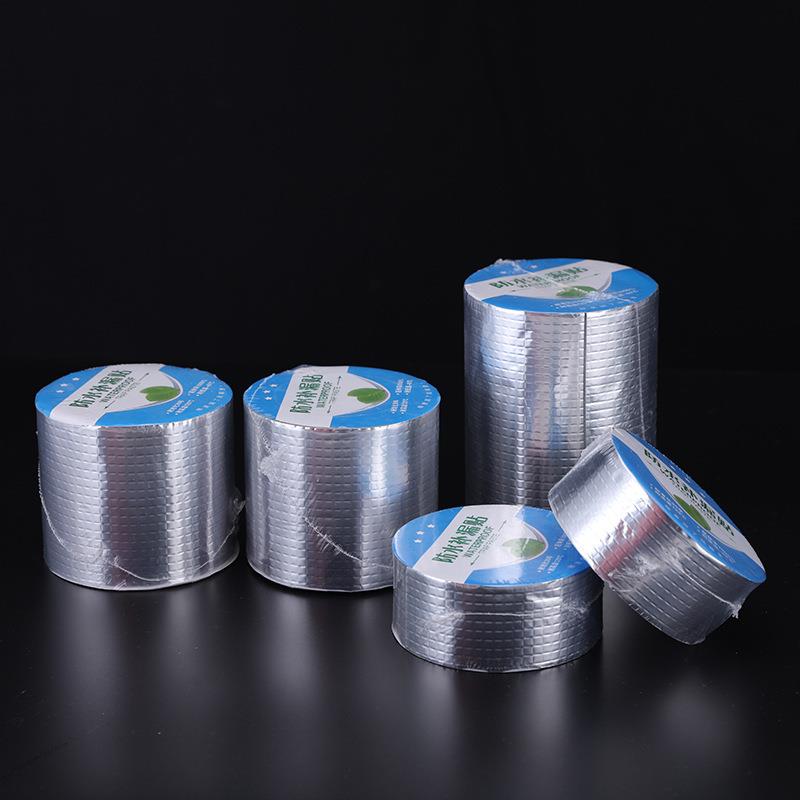 直供 丁基胶带补漏卷材 彩钢堵漏丁基防胶带 铝膜自粘防水定制