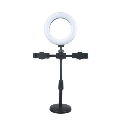 双机位补光灯桌面手机6寸