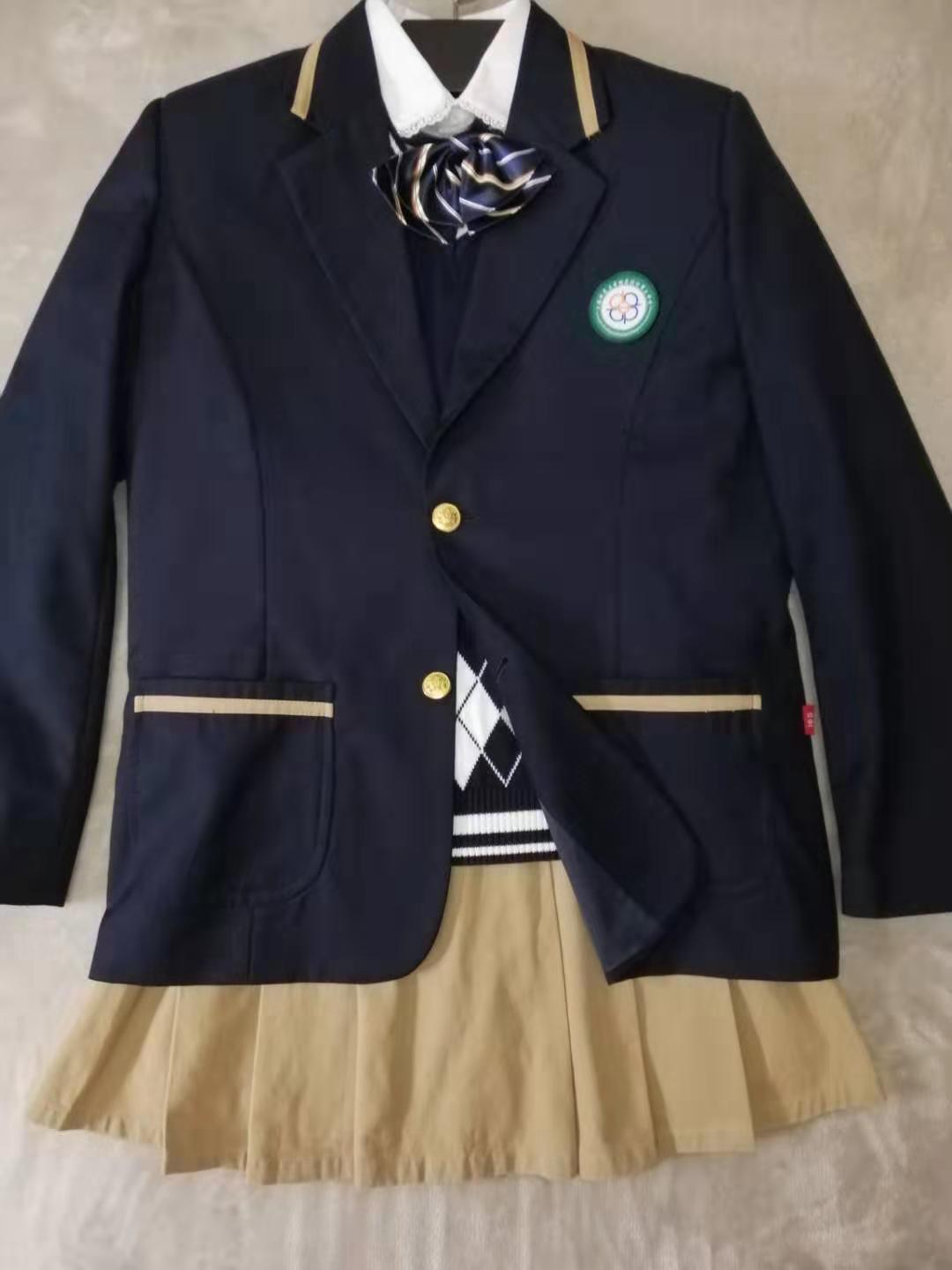 上海师范大学附属闵行第三中学(正装校服)四件套