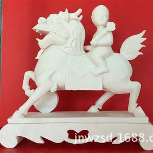 办公室石雕白象摆件工艺品客厅小号石象价格及厂家