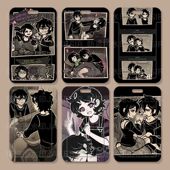 安迪和莉莉 棺材学生滑盖卡套饭卡公交卡身份证件保护套校园卡套